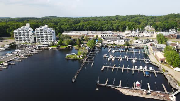 The Marina at Balcom's Cove in Muskegon.