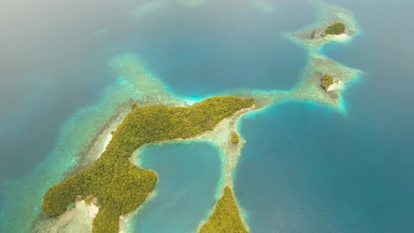 Seascape with Lagoons and Islands