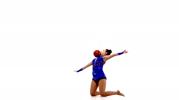 Artistic Gymnastics with a Ball