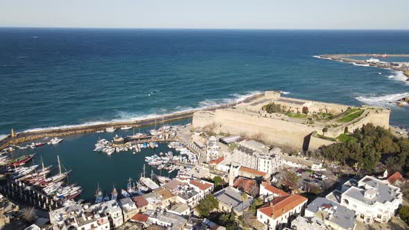 Kyrenia Castle Aerial View