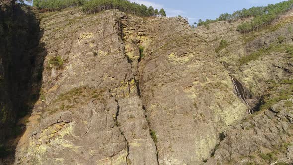 Dry Mountain Waterfall