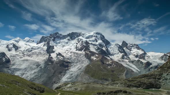 matterhorn alps switzerland mountains snow peaks ski timelapse