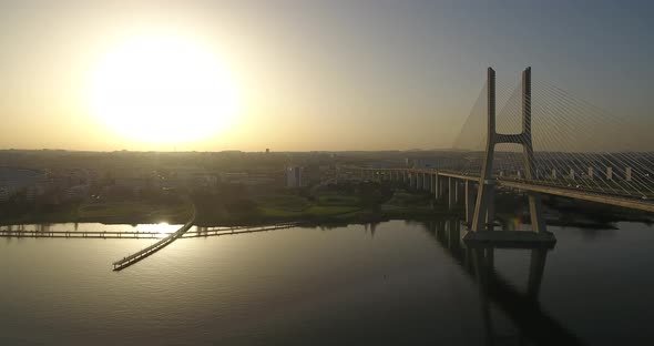 Ponte Vasco da Gama e Parque das Nações