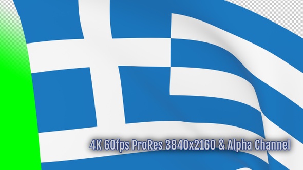 Greek flag transition