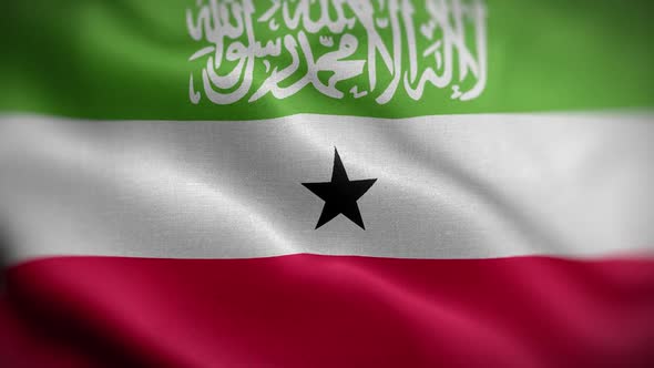 Somaliland Flag Textured Waving Front Background HD