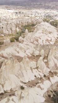 Cappadocia Landscape Aerial View