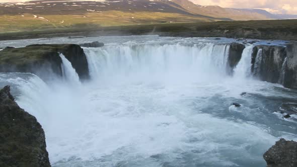 Godafoss Waterfall Iceland