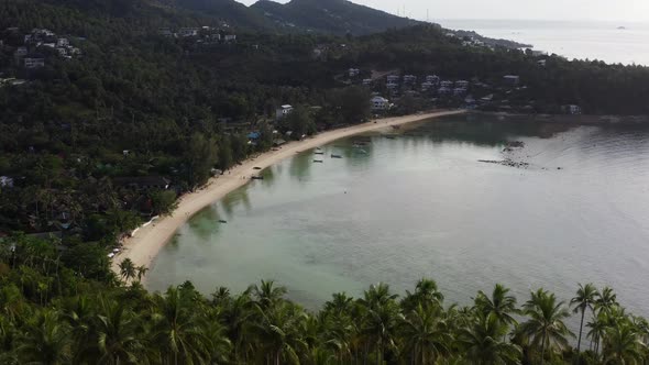 Salad Beach or Haad Salad in Koh Phangan Thailand