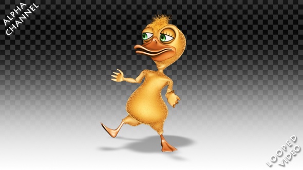 Cartoon Duck - Jump Dance alt