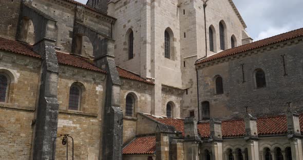 The Vezelay abbey, department of Yonne, region Bourgogne Franche Comte in France