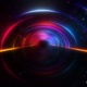 4k Neon Circles Particles Tunnel - VideoHive Item for Sale