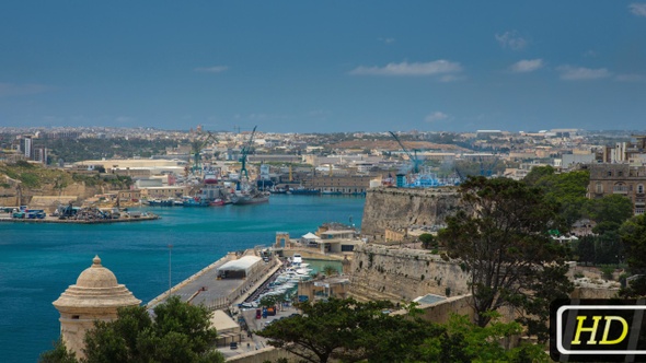 Another Panorama from Valletta