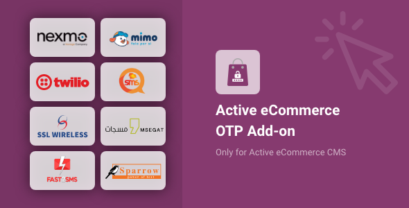 Active eCommerce OTP Add-on