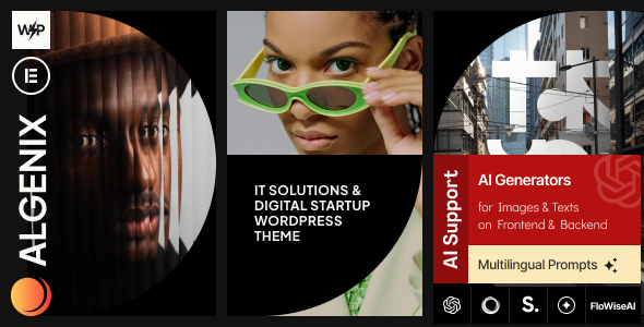 Algenix - IT Solutions & Digital Agency WordPress Theme