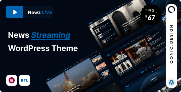 Newz LIVE - News WordPress Theme