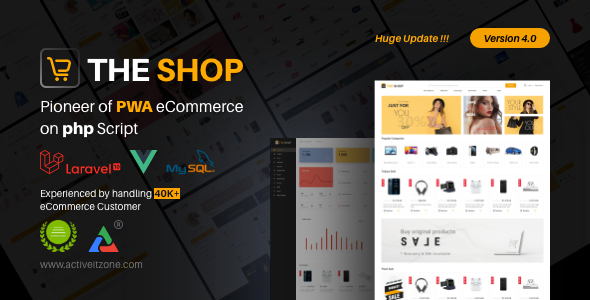 The Shop - PWA eCommerce CMS
