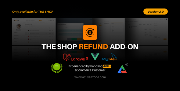 The Shop Refund Add-on