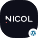 Nicol - Fiery Creative Agency WordPress Theme - ThemeForest Item for Sale
