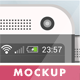 Flat Phone Mock Up - GraphicRiver Item for Sale