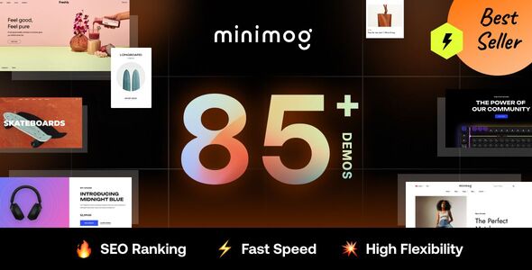 Minimog - Next-gen Multipurpose Shopify theme grade-A