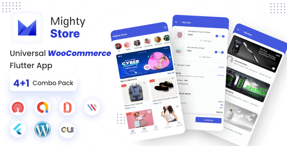 Store WooCommerce - Flutter e-commerce Full App
