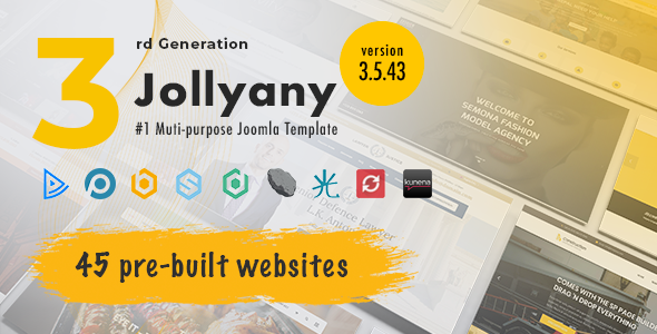 Jollyany | Multi-Purpose Joomla 5 Template