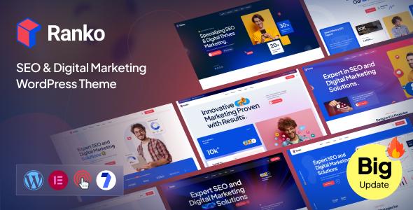 Ranko - SEO & Digital Marketing WordPress Theme