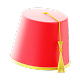 Semi Realistic 3D Fez Hat – Traditional Cultural Headwear - 3DOcean Item for Sale
