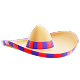 Semi Realistic 3D Sombrero – Traditional Wide-Brim Hat - 3DOcean Item for Sale