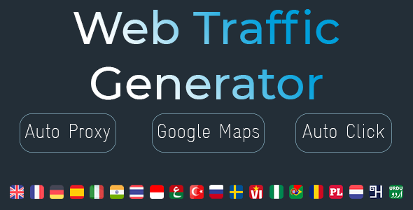 InMillion Web Traffic Bot Visit Generator with Auto Proxy