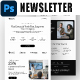 Business Solution Services Email Newsletter PSD Template - GraphicRiver Item for Sale