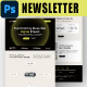Digital Marketing Agency Email Newsletter PSD Template - GraphicRiver Item for Sale