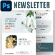 Skincare and Beauty Products Email Newsletter PSD Template - GraphicRiver Item for Sale