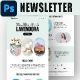 Organic Soap Bars Email Newsletter PSD Template - GraphicRiver Item for Sale