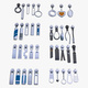 Zipper Pullers 38 Pieces Set M1 - 3DOcean Item for Sale