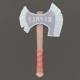 Stylized Viking Battle Axe - 3DOcean Item for Sale