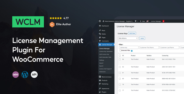 WooCommerce License Manager