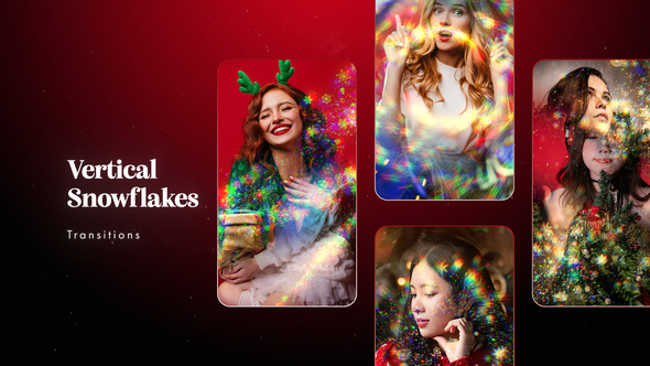 Vertical Snowflakes Transitions