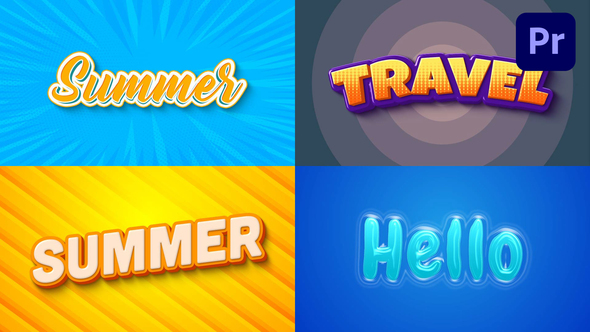 Text Effect - Travel Style