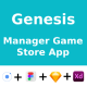 Game Store App ANDROID + IOS + FIGMA + XD + Sketch | UI Kit | Ionic | Genesis - CodeCanyon Item for Sale
