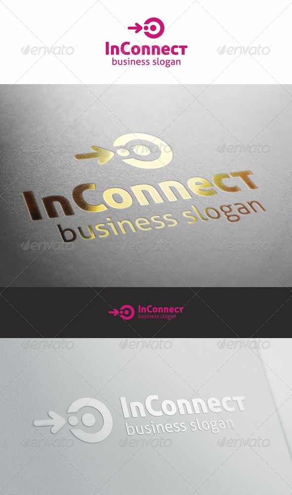 In Connect Logo Template