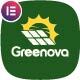 Greenova - Solar & Green Renewable Energy Elementor Template Kit - ThemeForest Item for Sale