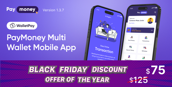 WalletPay - PayMoney Multi Wallet Mobile App