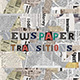 Newspaper Transitions | Vintage Ripped Paper Collage - VideoHive Item for Sale