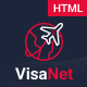 VisaNet – Immigration and Visa Consulting HTML Template - ThemeForest Item for Sale