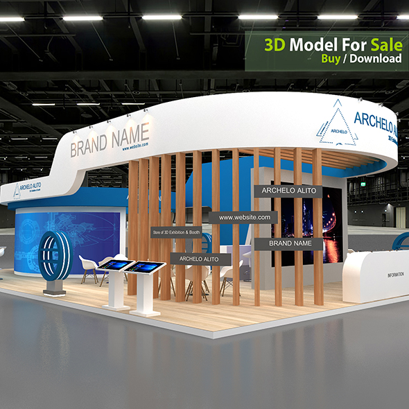 Stall 3d Model