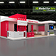 Stand Booth Expo - 3DOcean Item for Sale