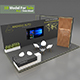 3D Model Booth - 3DOcean Item for Sale