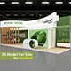 3D Model Booth - 3DOcean Item for Sale
