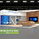 3D Exhibition Stand Stall - 3DOcean Item for Sale